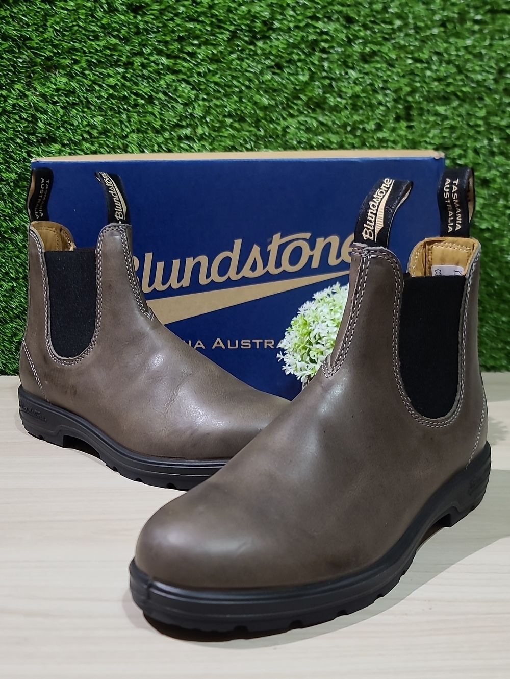 Blundstone 1469 Classic's Chelsea Boots - Steel Grey US Men's 8/AUS 7 New